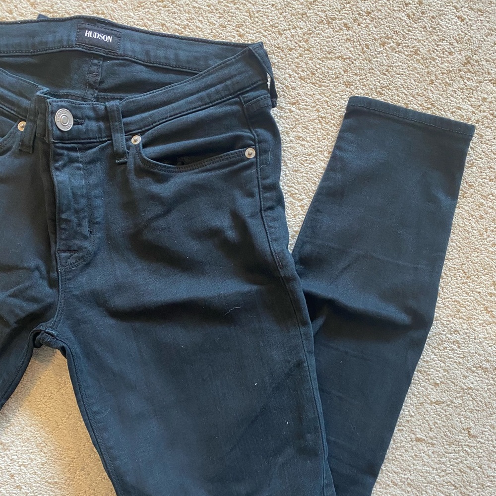 Hudson black jeans | 28